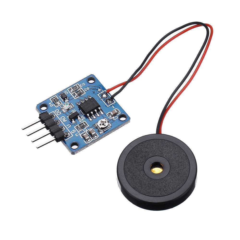 DollaTek 5V Piezoelektrischer Film Vibrationssensor Schaltmodul TTL Level Output für Arduino von DollaTek