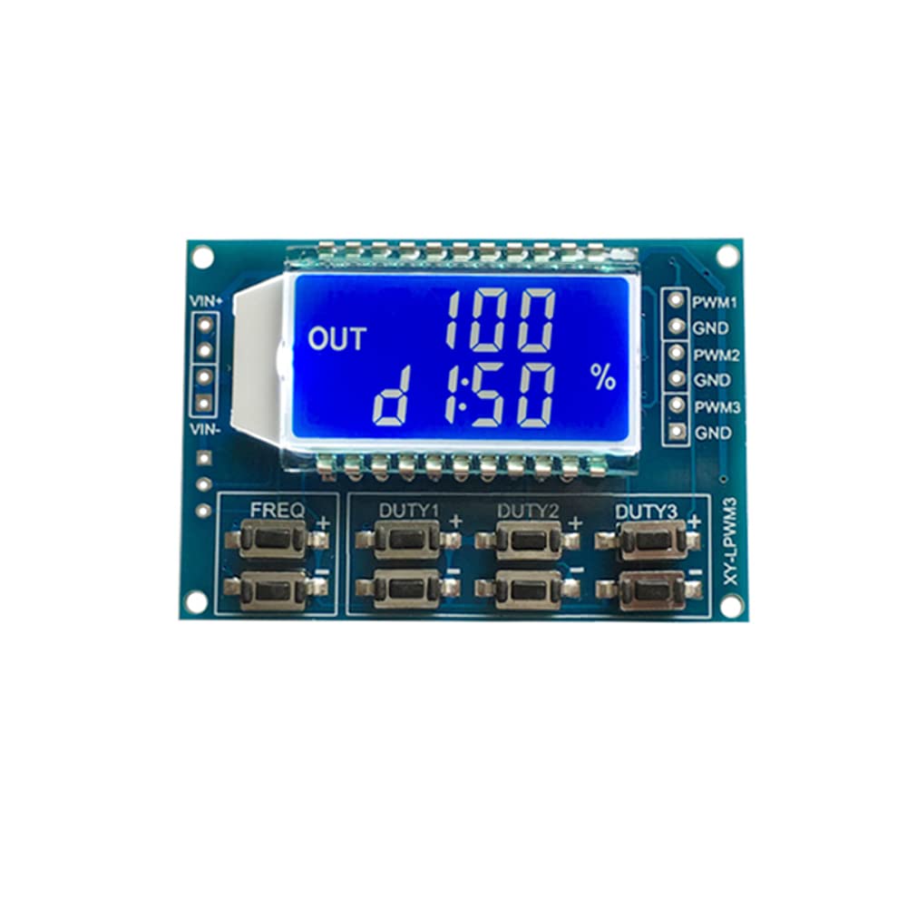 DollaTek PWM Signalgenerator Pulsfrequenz Tastzykluseinstellung Modul Einstellmodul Einstellbare Rechteckwelle Rechteckwelle Signalquelle von DollaTek