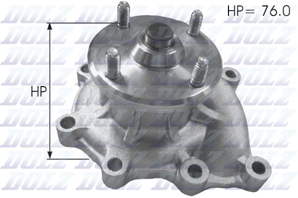 Wasserpumpe, Motorkühlung Dolz K109 von Dolz