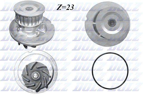 Wasserpumpe, Motorkühlung Dolz O270 von Dolz