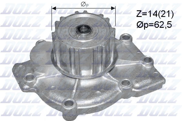 Wasserpumpe, Motorkühlung Dolz R299 von Dolz