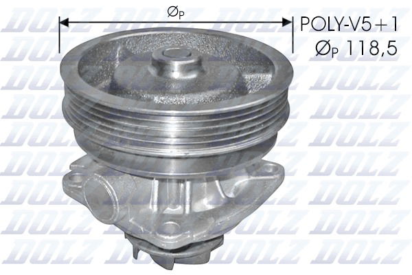 Wasserpumpe, Motorkühlung Dolz S217 von Dolz