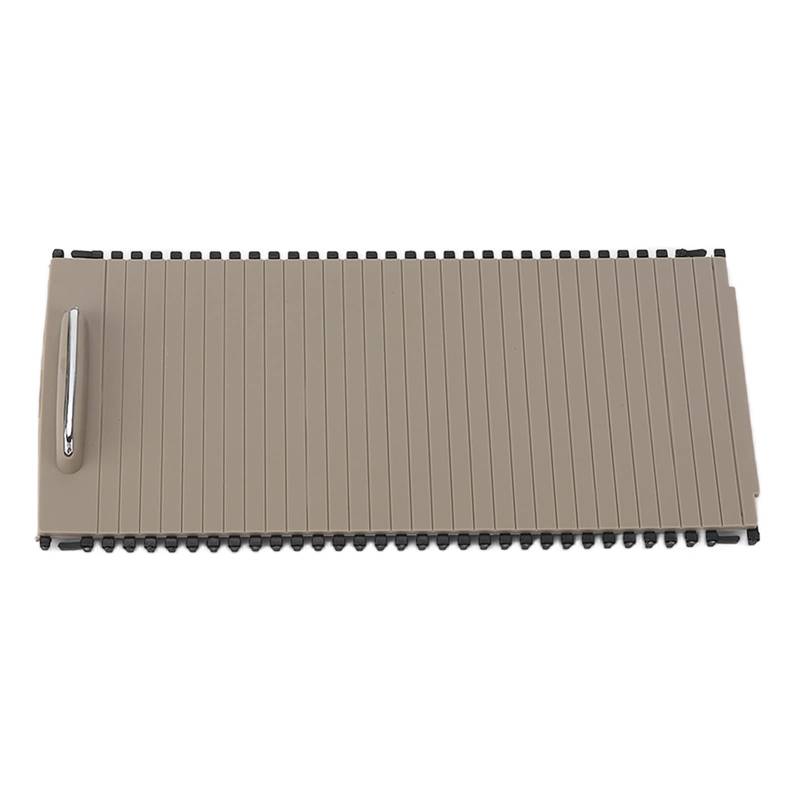 Mittelkonsolen-Rolloabdeckung A20468076079051 Ersatz für W204 W212 (Beige) von Domary