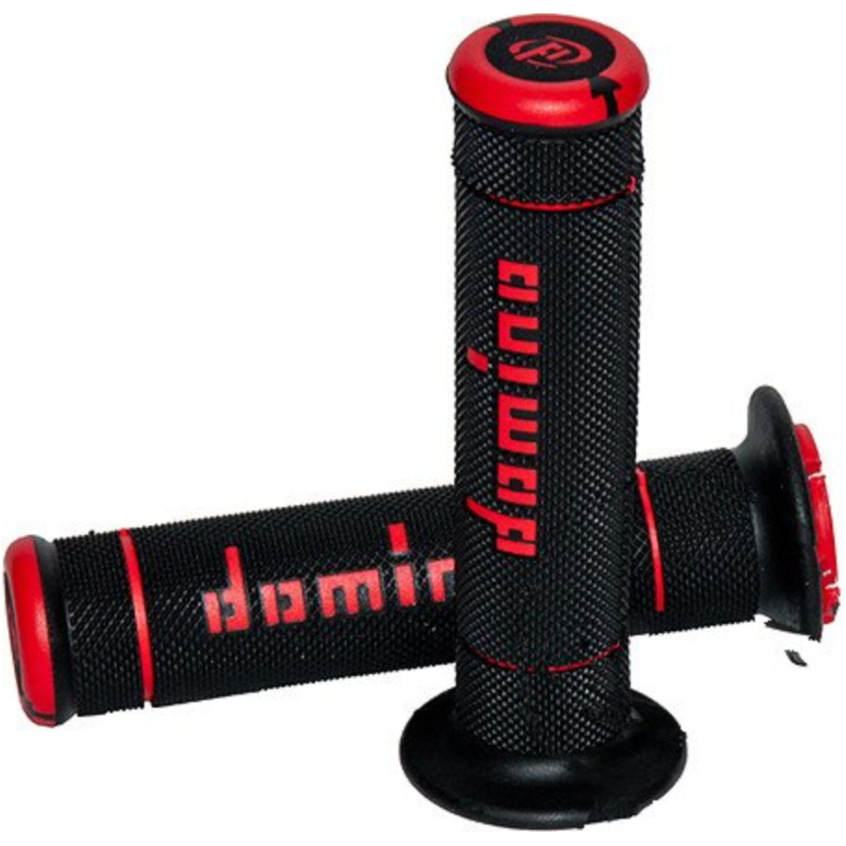 Domino a24041c4240a7-0 lenkergriffe griffgummi schwarz/rot  a24041c4240a70 von Domino