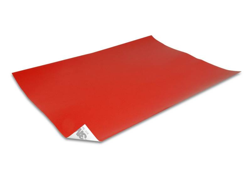 Reflektorband 3M 610C Reflexfolie reflektierendes Klebeband Sicherheitswarnband Bogen Rot 250mm x 180mm von DonDo