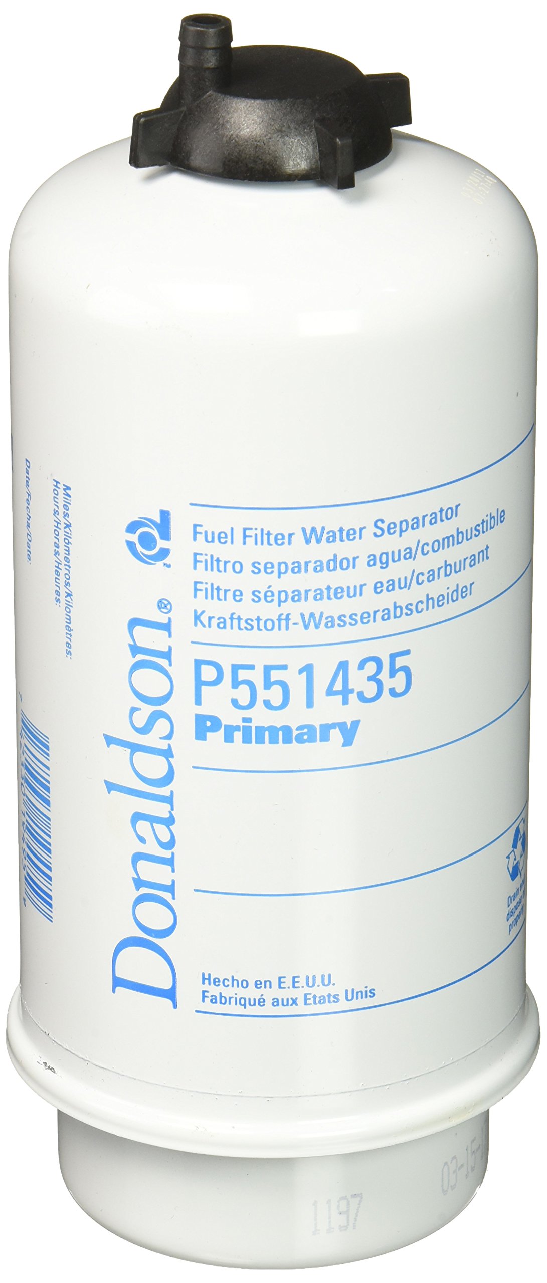 Donaldson P551435 Kraftstofffilter (Wasserabscheider, Kartusche) von Donaldson