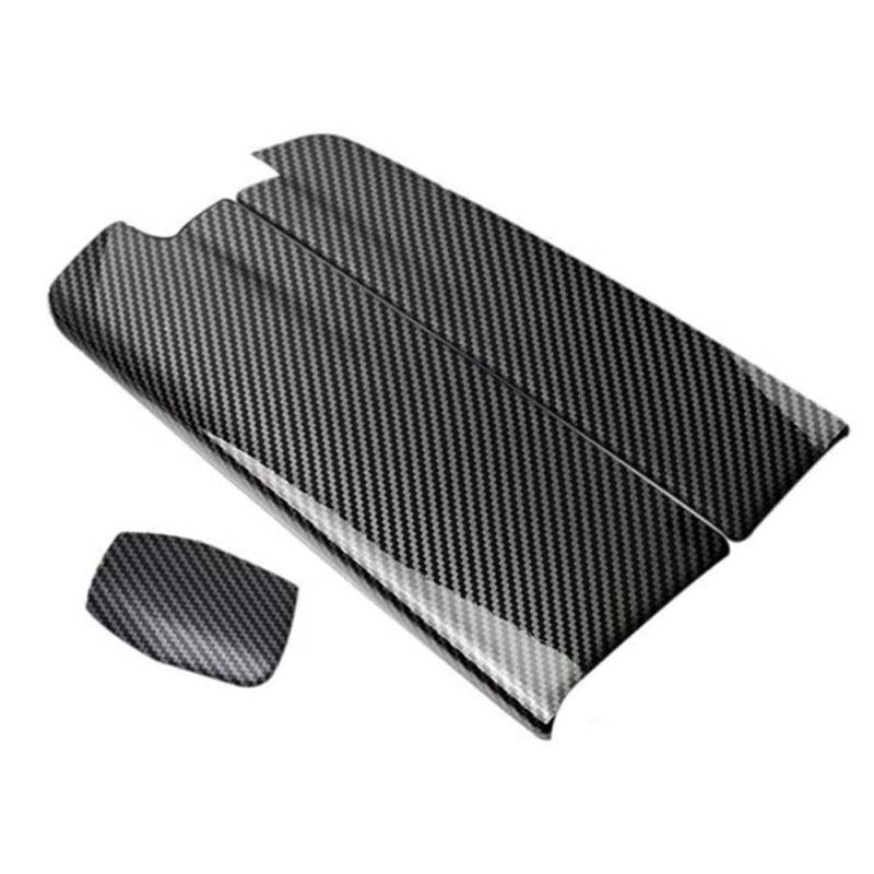Donkivvy Carbon Fiber Center Armlehne Box Abdeckung Trim passend für Mercedes-Benz E-Klasse W212 2010-2015 von Donkivvy