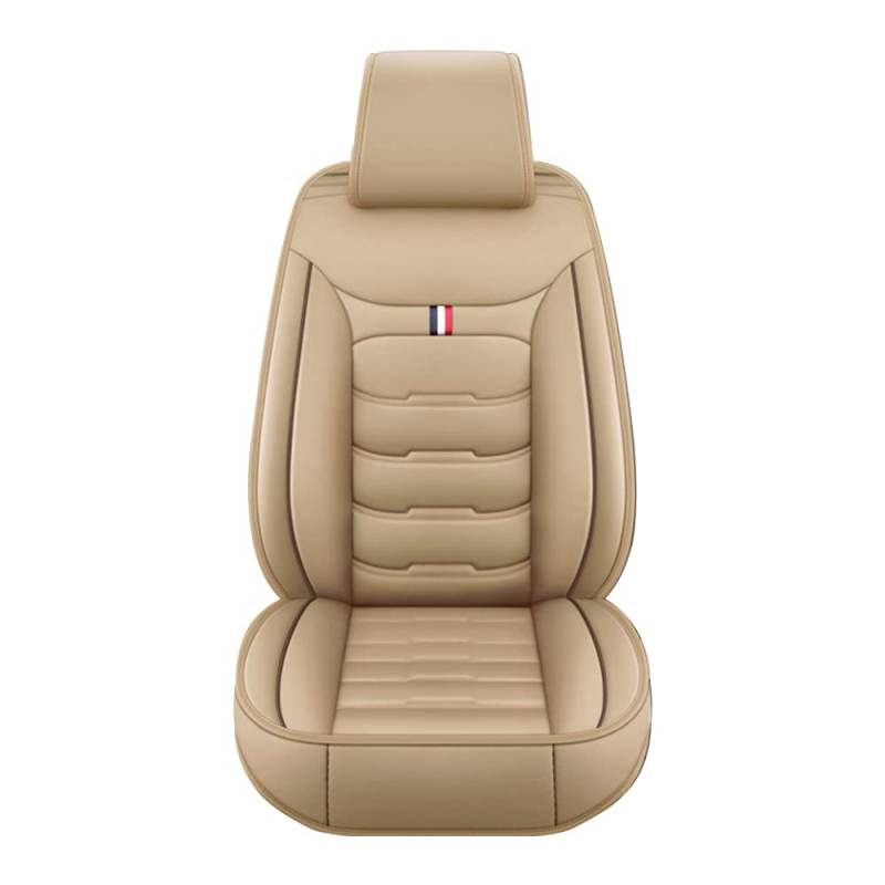 Donliga Autositzbezüge Für Audi A4 B5 E8 B8 Cabrio Avant Wagon Sedan 1996-2024 5-Sitzer-Autositzbezug, Autositzschutz, wasserdichter und verschleißfester Sitzschutz.Beige(A-03) von Donliga