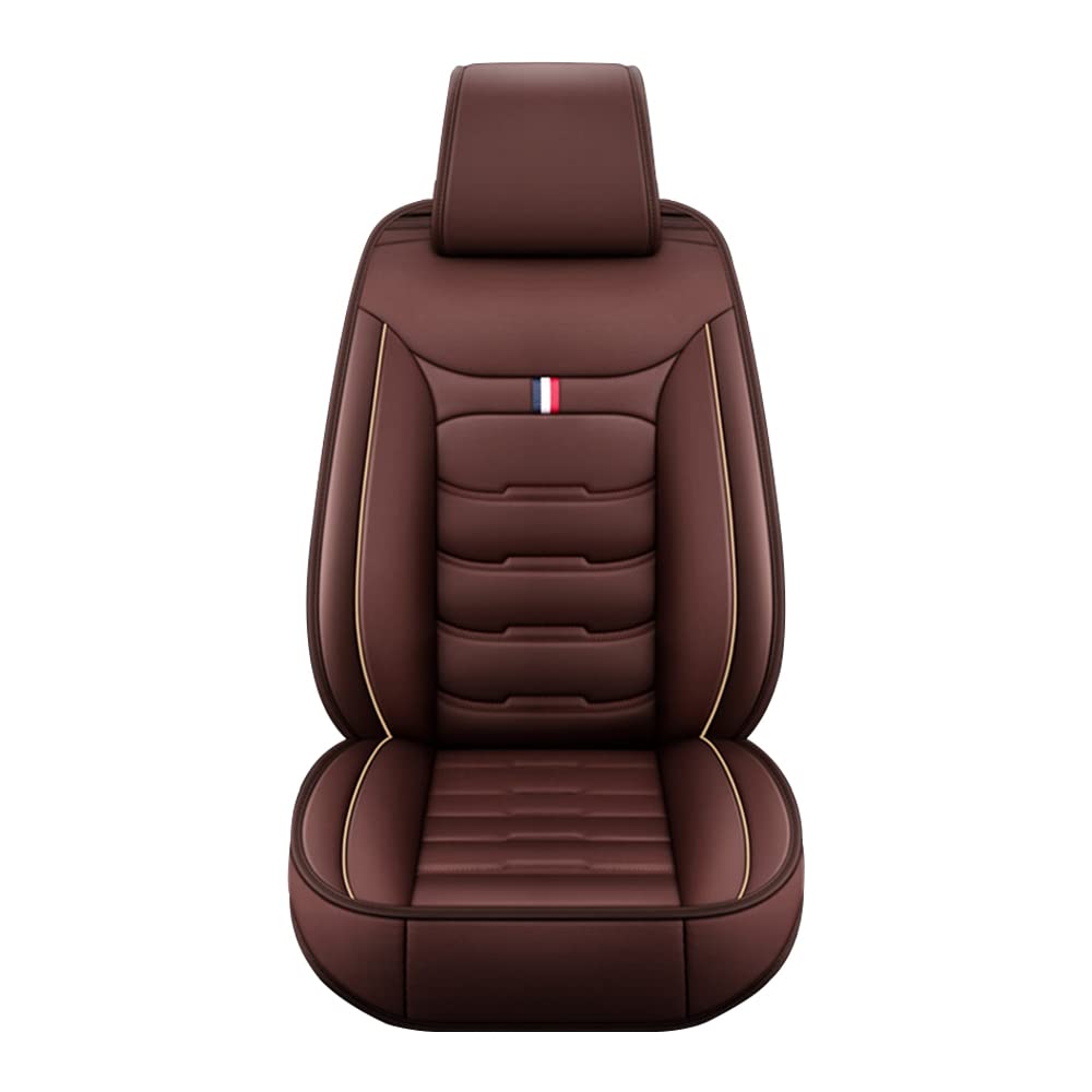 Donliga Autositzbezüge Für BMW 1er 2er 3er 4er 5er 6er 7er 5-Sitzer-Autositzbezug, Autositzschutz, wasserdichter und verschleißfester Sitzschutz.Kaffee(A-03) von Donliga