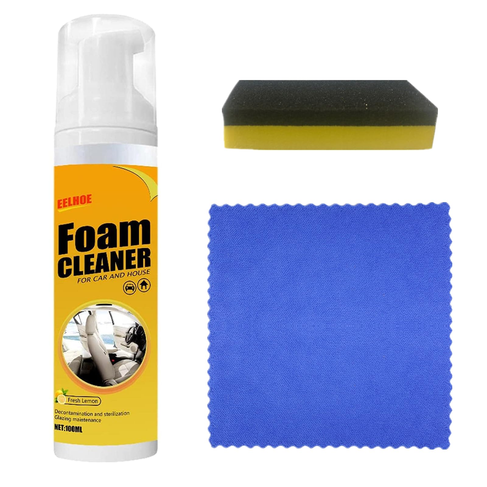 Donubiiu Foam Cleaner Der magische Schaum-Reiniger SPRAYSOFF Multipurpose Foam Cleaner Starker Schaum Foam Cleaner für Autoinnenraum Haus Küche (1PCS) von Donubiiu