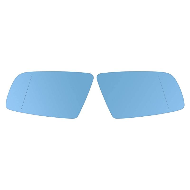 Doo Engy Spiegelglas für B-MW 5er E60 E61 Touring Links und Rechts Spiegelgläser Satz Beheizbar Blau Glas von Doo Engy