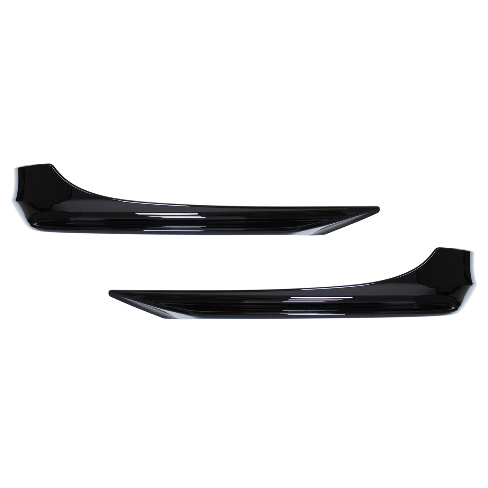 Frontspoiler Lippe Frontstoßstange Splitter Front Spoiler Ecken Spoilerlippe Frontflügel Schutz Autoantikollisionsschutz schwarz vorne Links und rechts für 3er E90 3er E91 Touring 2009 2010 2011 2012 von Doo Engy