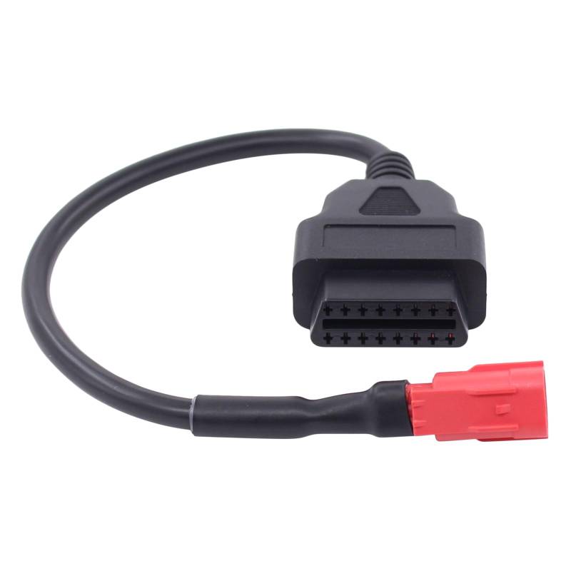 OBD2 Diagnosekabel Adapter für Ducati Monster Supersport Scrambler Streetfighter Multistrada Panigale Diavel Harley Softail Touring Sportster Honda PCX 125 CBR 1000 RR Kawasaki Z650 Z900 Versys Ninja von Doo Engy