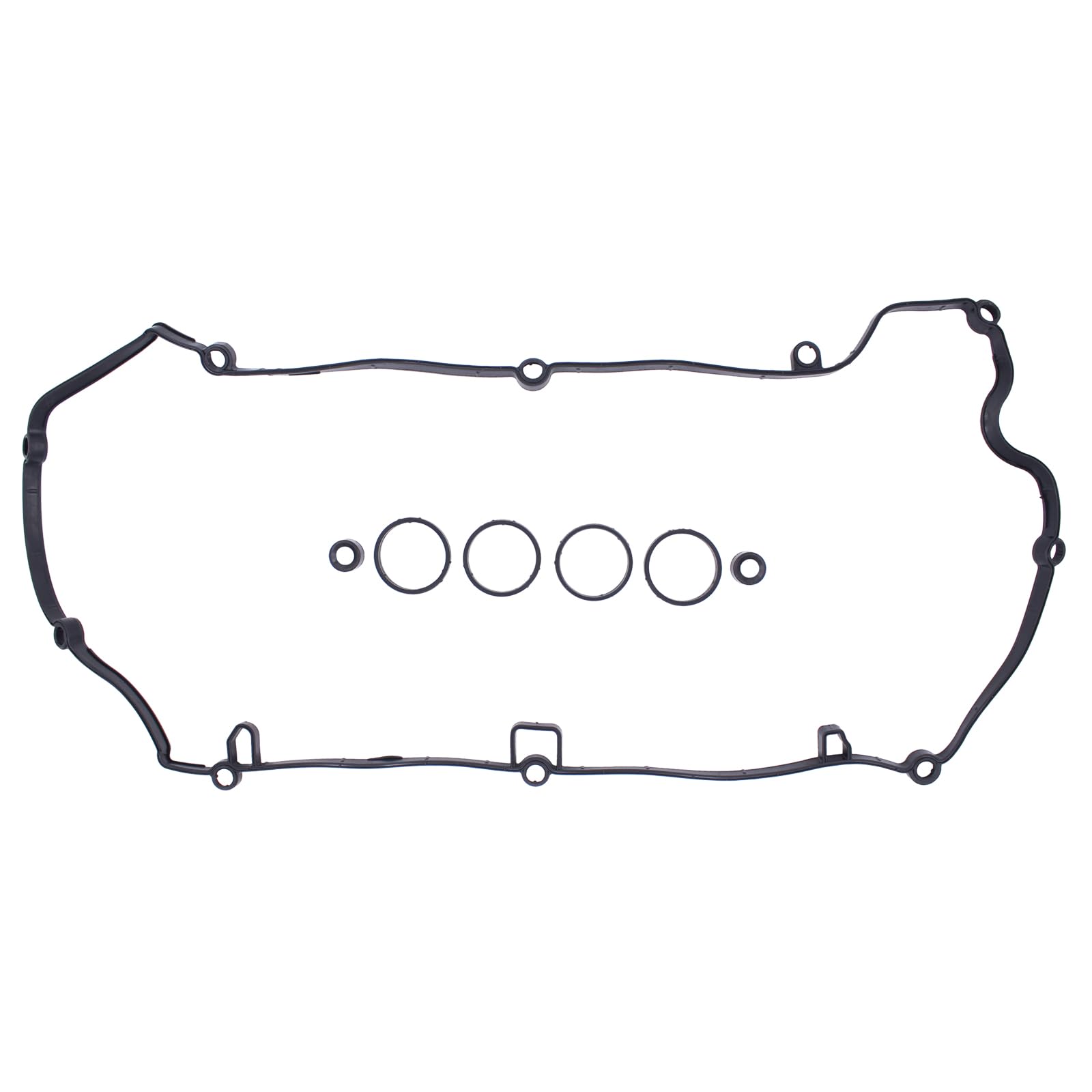 Ventildeckeldichtung Ventildeckel Dichtung Zylinderkopf Dichtungssatz für 1er F20 F21 3er F30 F31 C5 Aircross DS4 DS5 C4 R56 R55 R60 R57 R58 R61 R59 Astra L Grandland X 208 3008 308 408 5008 508 RCZ von Doo Engy