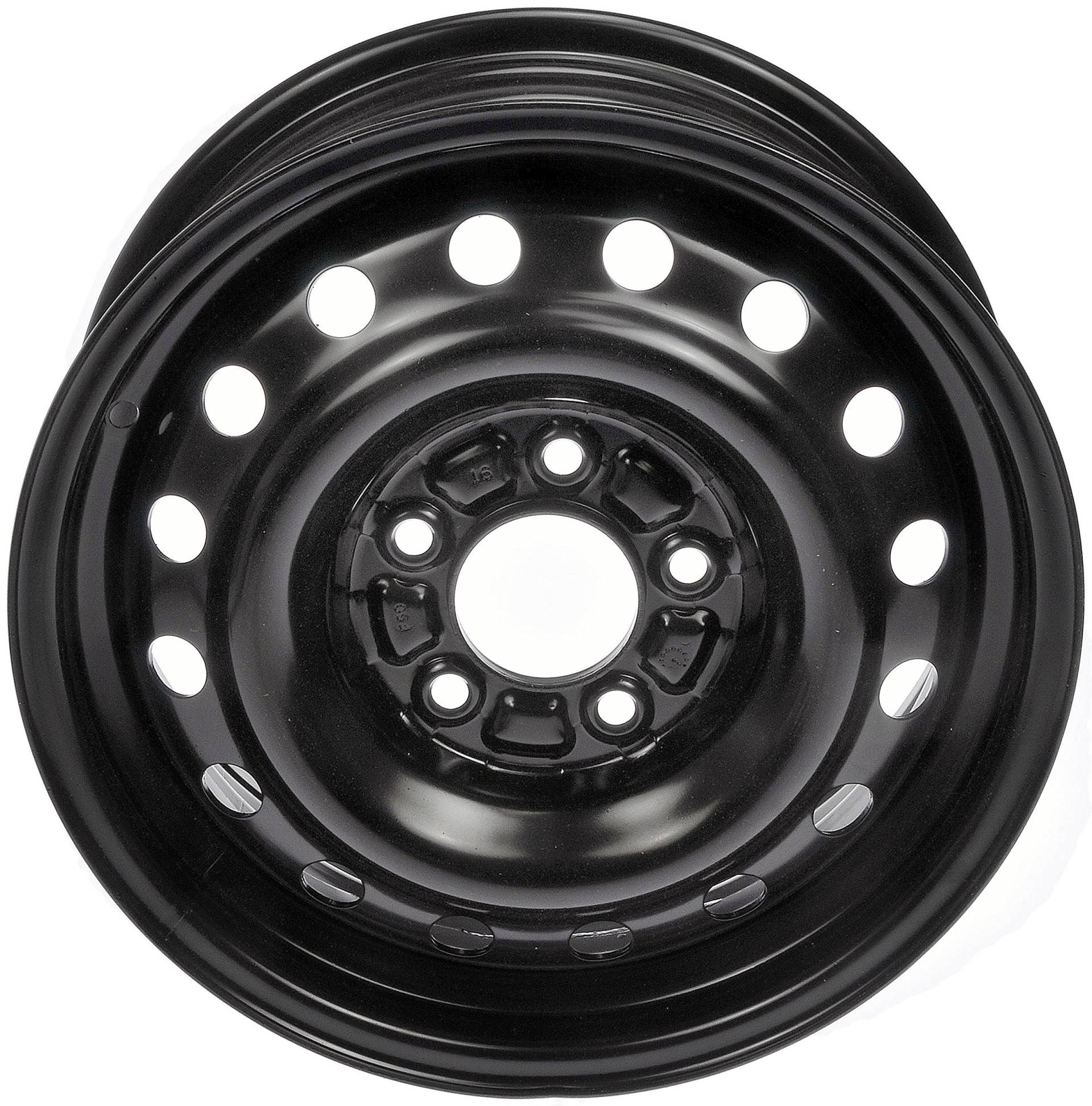 Dorman 939-165 Black Wheel with Painted Finish (15 x 6.5 inches /5 x 114 mm, 39 mm Offset) von Dorman