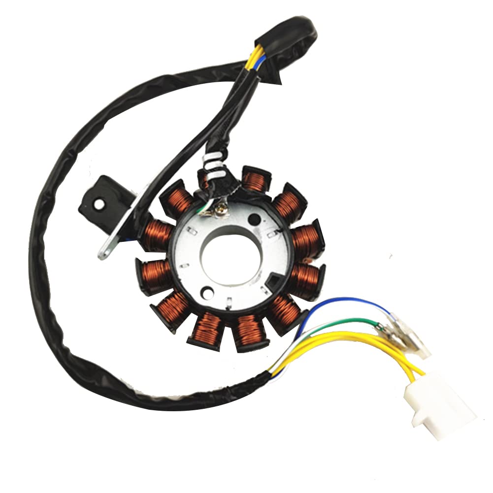 Dormstop Spule 12-Poliger Stator DC Spule ZüNdstator für GY6 125Cc 150Cc von Dormstop