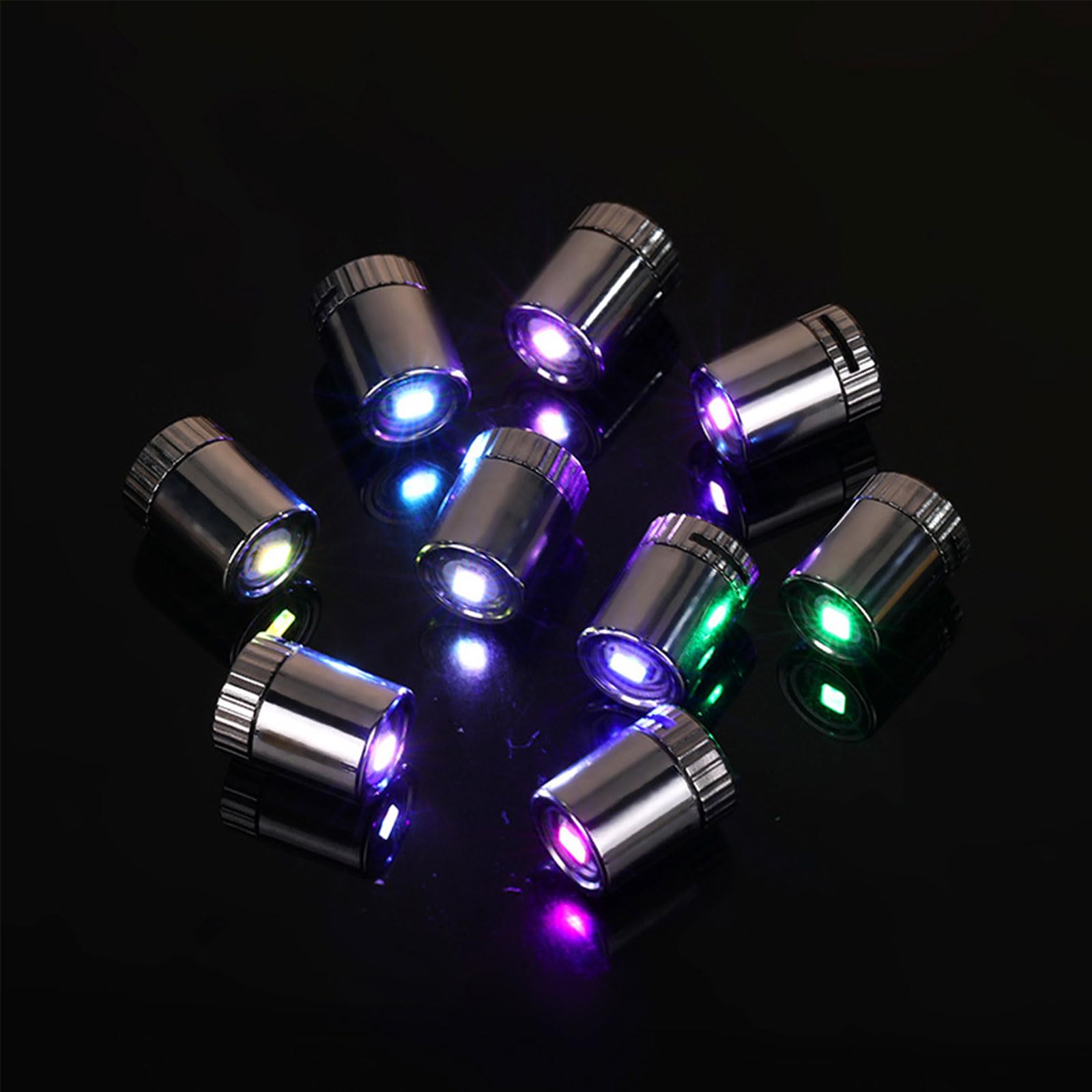 12 Stück LED Minilichter,Bunt LED Ballons Lichter,Mini LED Ballonlichter,Mini LED Lichter Luftballons,Blinkende Luftballon Lichter,Mini LED Lichter für Ballon,Papier Laterne,Weihnachtsdekoration von Doukesh