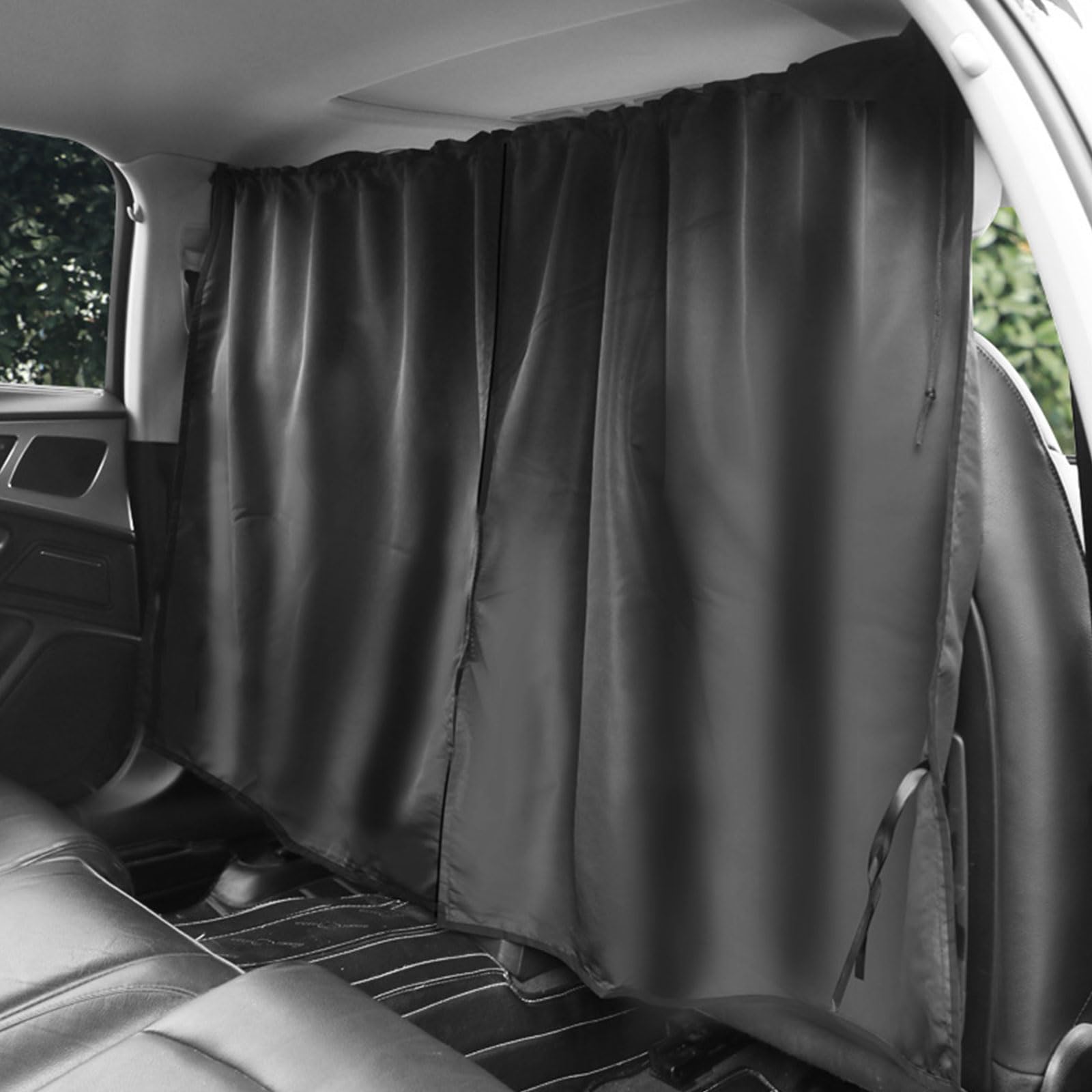 Auto Sichtschutz Vorhänge 140 x 80CM,Auto Trennvorhänge Sonnenschutz,Abnehmbare Camper Auto Vorhang,Auto-Trenn-Sichtschutzvorhang,Auto Camping Vorhang Sichtschutz Auto Trennvorhang,Sonnenschutz Auto von Doukesh