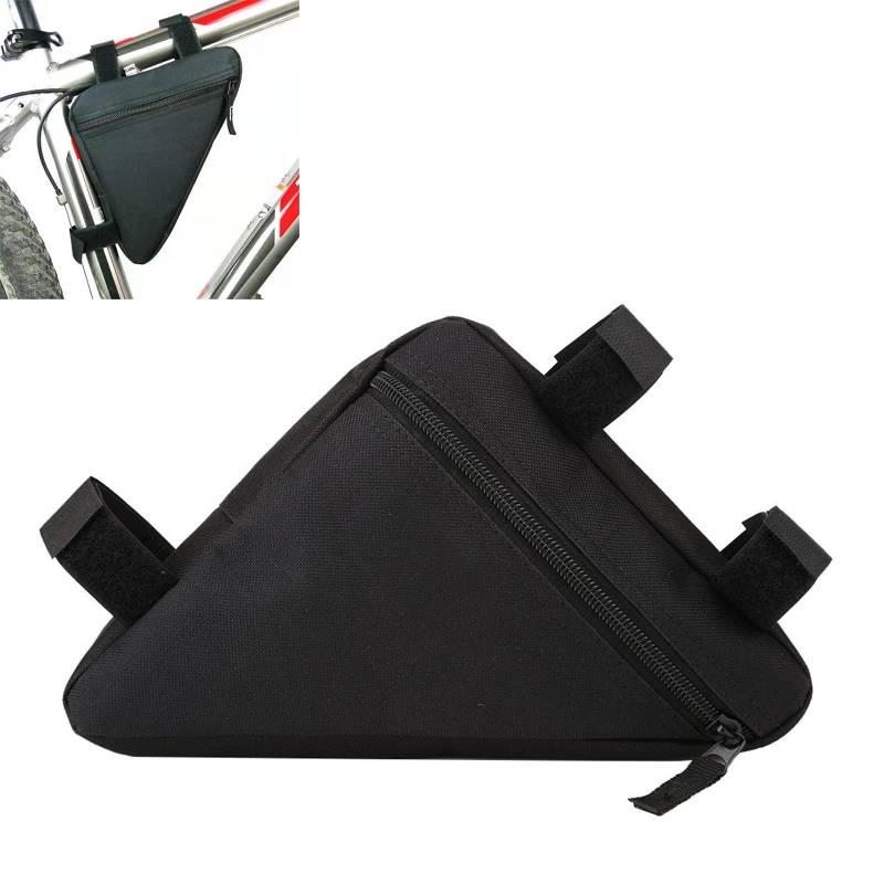 Doukesh Fahrradtasche Rahmen,Dreieckstasche Fahrrad Wasserdicht,Fahrrad Dreiecktasche,Rahmentasche Fahrrad, Rahmentasche Dreieckstasche,Radtaschen,Triangeltasche für MTB,Rennräder,27×20×20CM von Doukesh