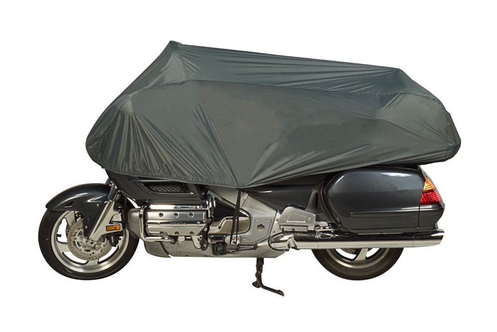 Guardian by Dowco 26014-00 Travel Ready Water Resistant Premium Motorcycle Half Cover: Grey, Cruiser and Touring von Dowco