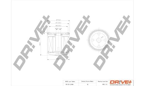 Dr!ve+ KRAFTSTOFFFILTER ANSCHRAUBFILTER DP1110.13.0305 von Dr!ve+