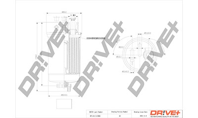 Dr!ve+ Kraftstofffilter [Hersteller-Nr. DP1110.13.0026] für Seat, VW von Dr!ve+