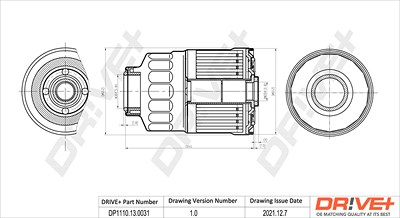 Dr!ve+ Kraftstofffilter [Hersteller-Nr. DP1110.13.0031] für Mitsubishi, Suzuki von Dr!ve+