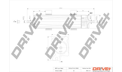 Dr!ve+ Kraftstofffilter [Hersteller-Nr. DP1110.13.0059] für BMW von Dr!ve+