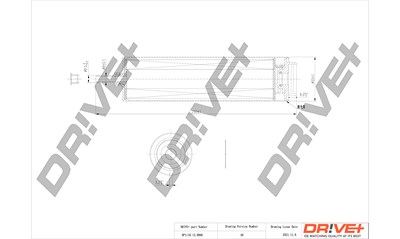 Dr!ve+ Kraftstofffilter [Hersteller-Nr. DP1110.13.0060] für Alpina, BMW von Dr!ve+