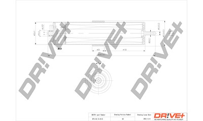 Dr!ve+ Kraftstofffilter [Hersteller-Nr. DP1110.13.0115] für Alpina, BMW von Dr!ve+