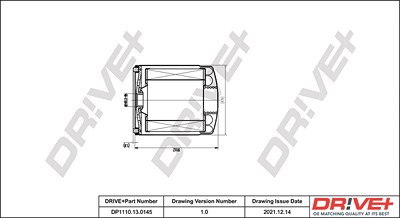 Dr!ve+ Kraftstofffilter [Hersteller-Nr. DP1110.13.0145] für Mercedes-Benz, Puch von Dr!ve+