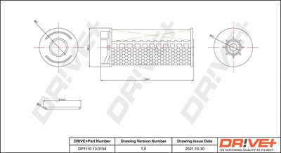 Dr!ve+ Kraftstofffilter [Hersteller-Nr. DP1110.13.0154] für Iveco von Dr!ve+