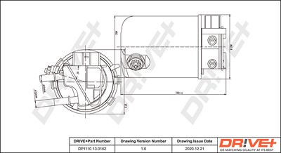 Dr!ve+ Kraftstofffilter [Hersteller-Nr. DP1110.13.0162] für Nissan, Renault von Dr!ve+