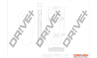 Dr!ve+ Luftfilter [Hersteller-Nr. DP1110.10.0257] für BMW von Dr!ve+