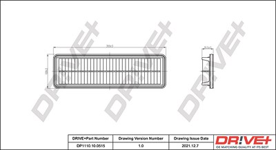 Dr!ve+ Luftfilter [Hersteller-Nr. DP1110.10.0515] für Hyundai von Dr!ve+