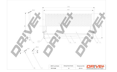 Dr!ve+ Ölfilter [Hersteller-Nr. DP1110.11.0024] für Mercedes-Benz, Puch, Ssangyong von Dr!ve+