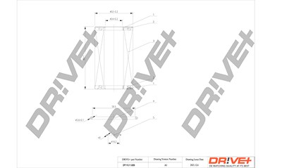 Dr!ve+ Ölfilter [Hersteller-Nr. DP1110.11.0059] für Renault von Dr!ve+