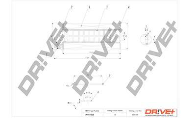 Dr!ve+ Ölfilter [Hersteller-Nr. DP1110.11.0129] für Alpina, BMW, Mini, Toyota von Dr!ve+