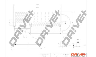 Dr!ve+ Ölfilter [Hersteller-Nr. DP1110.11.0183] für Mercedes-Benz, Puch von Dr!ve+