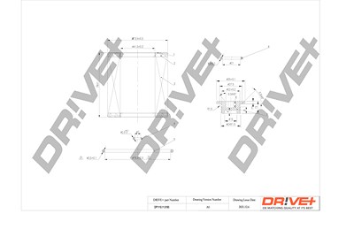 Dr!ve+ Ölfilter [Hersteller-Nr. DP1110.11.0193] für BMW von Dr!ve+