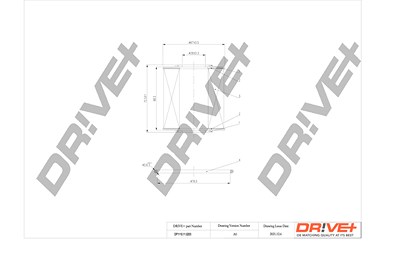 Dr!ve+ Ölfilter [Hersteller-Nr. DP1110.11.0203] für Mazda von Dr!ve+