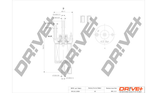 Kraftstofffilter Dr!ve+ DP1110.13.0019 von Dr!ve+