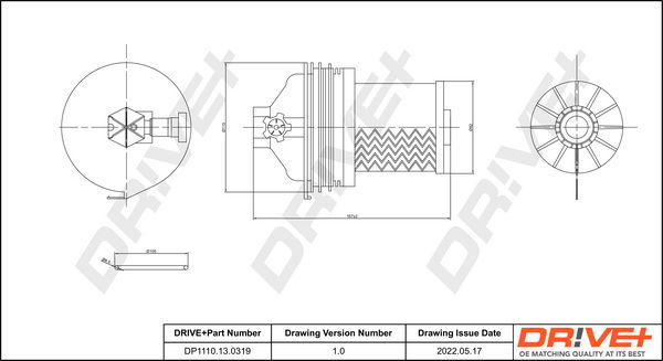 Kraftstofffilter Dr!ve+ DP1110.13.0319 von Dr!ve+