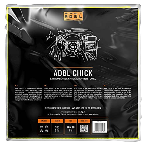 ADBL Chick Spezial-Poliertuch 300GSM 40×40 von Dr. Detail