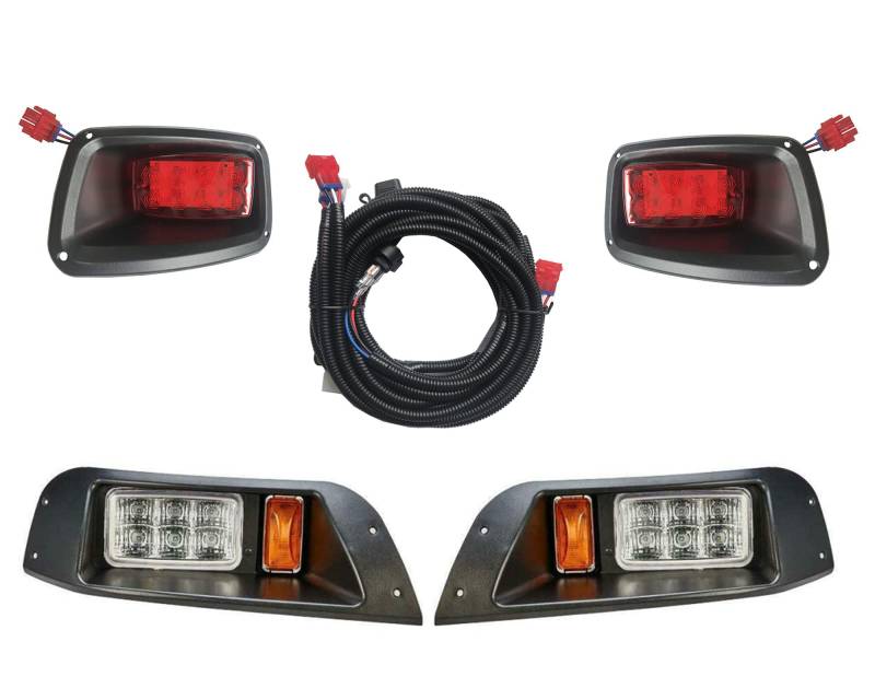 Dr.Acces EZGO TXT LED-Licht-Set mit Upgrade-Geschirr, Golfwagen-LED-Licht-Set für EZGO TXT 1996–2013, Gas und Elektro von Dr.Acces