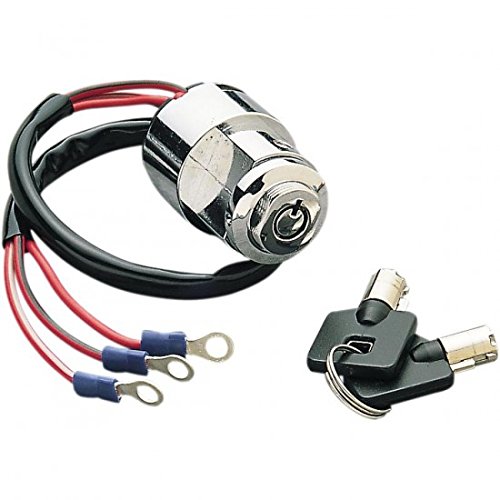 Ignition Switch w/Round Key Off/Ign/Ign + light-p... – Drag Specialties ds272112 von Drag Specialties