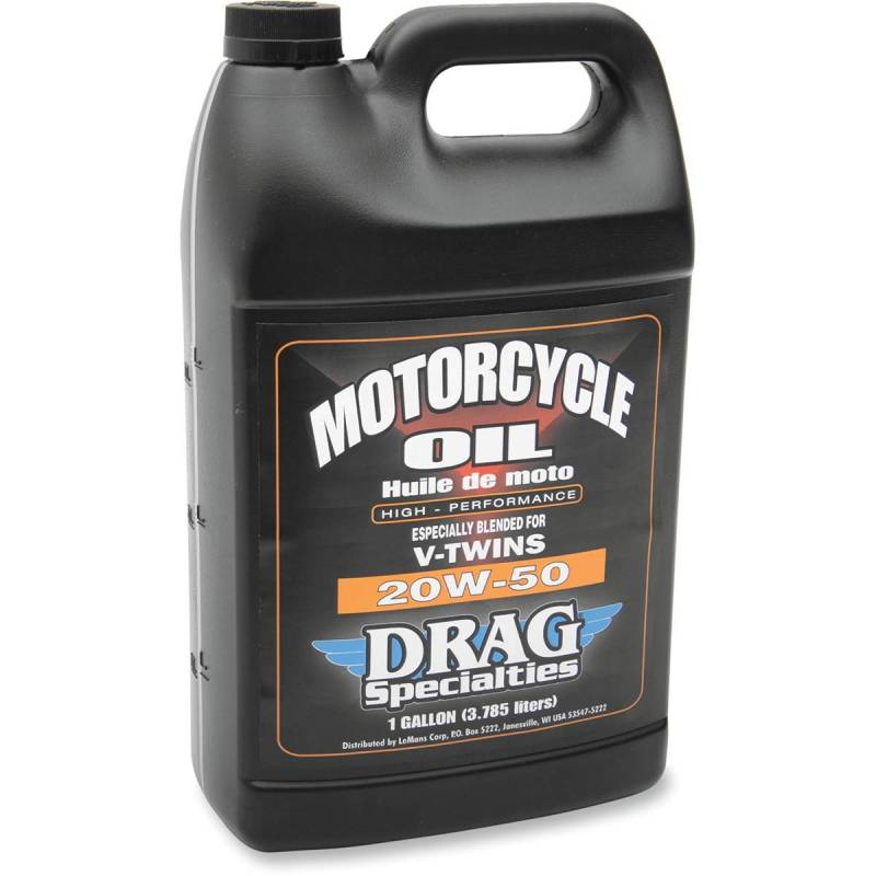 Motoröl Drag Specialties 20 W50, Füllmenge: 3,875 l von TESTEL