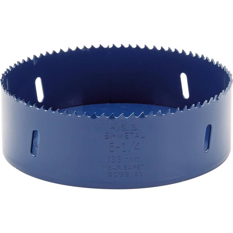 Draper DRA34774 Expert HSS Bimetall Lochsägeblatt, blau, 133 mm von Draper