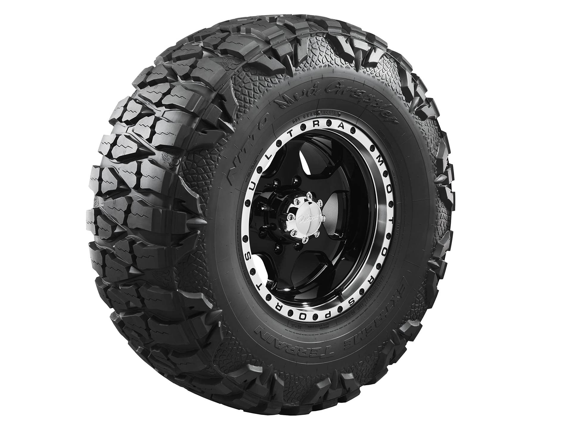 Dresmannst Nitto (Serie Mud Wobbler Grappler) 33–1250–18 Radial Reifen von Dresmannst