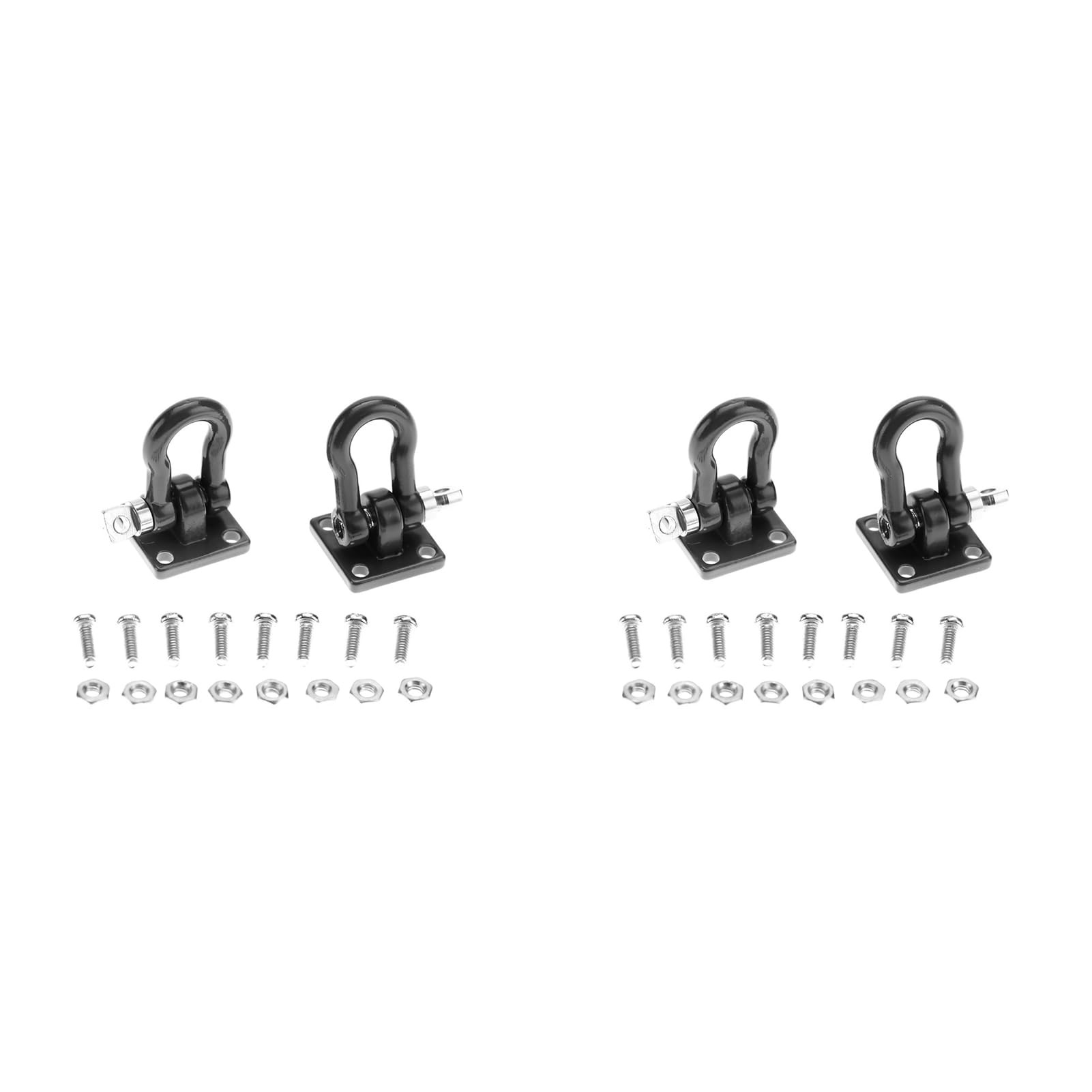 8PCS RC Lock Catch, RC Trailer Buckle Lock Catch Scale Winde Shackles Assembly Replacement Parts Accessories for RC Climbing Crawler Car von Drfeify